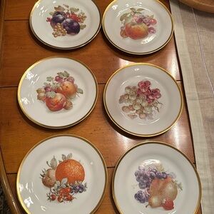 Vintage fruit/salad plate’s